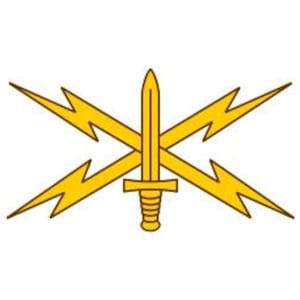 US Army Cyber Corps Branch Insignia Vector Files, dxf eps svg ai crv