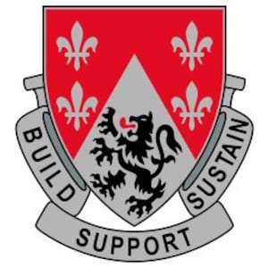 US Army 249th Engineer Battalion Unit Crest Vector Files, dxf eps svg ai crv