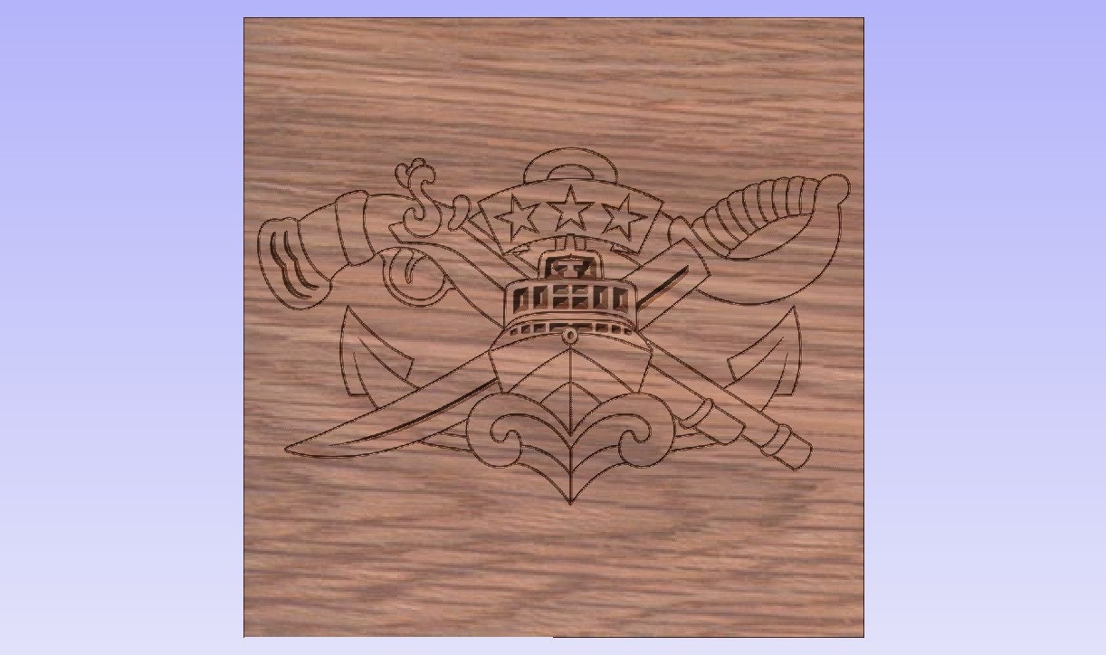 US Navy Master Special Warfare Combatant-craft Crewman Badge Vector ...