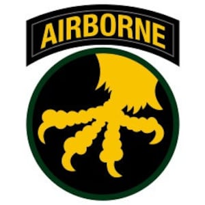 US Army 17th Airborne Division Patch Vector Files, dxf eps svg ai crv
