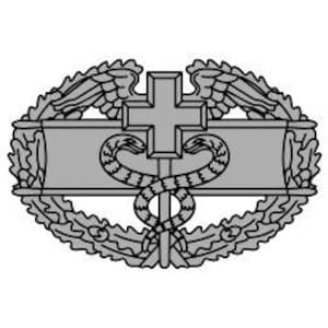 US Army Combat Medical Badge Vector Files, dxf eps svg ai crv