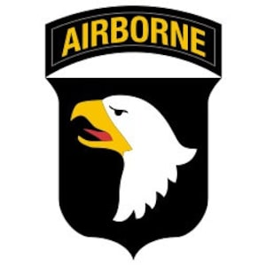 US Army 101st Airborne Division Patch Vector Files, dxf eps svg ai crv