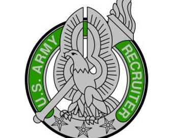 US Army Basic Recruiter Identificatie Badge Vector Files, dxf eps svg ai crv