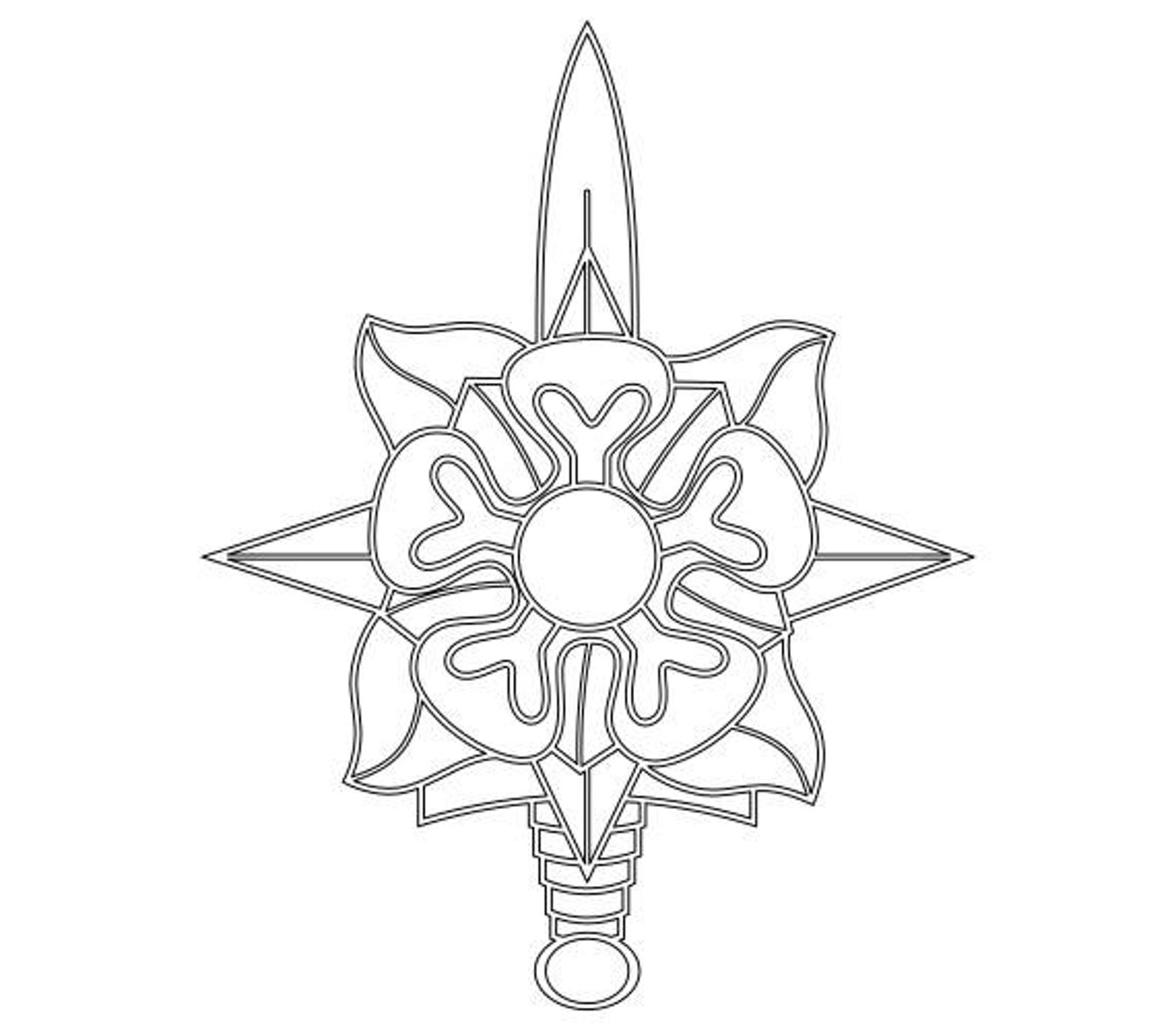 US Army Military Intelligence Branch Insignia Vector Files Etsy