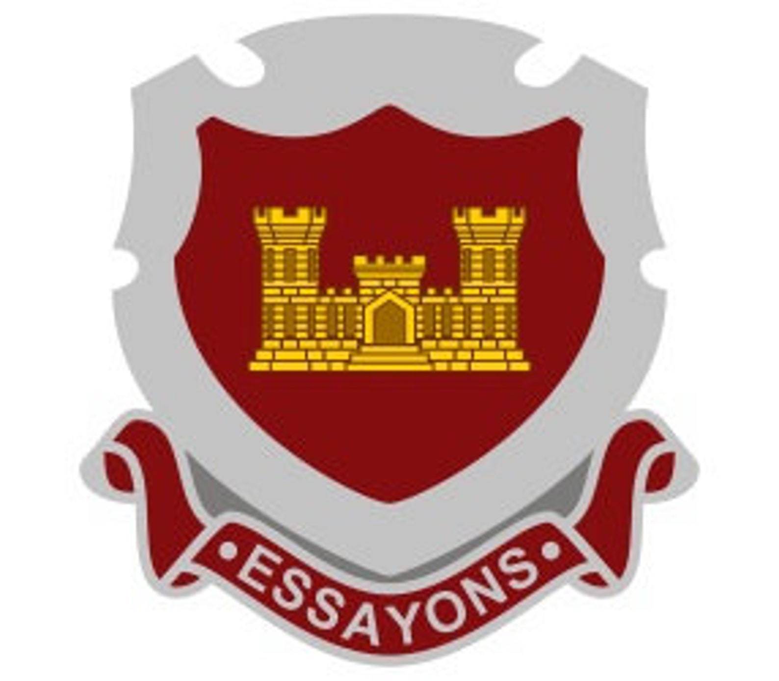 US Army Engineer Corps Regimental Crest Vector Files dxf eps Etsy