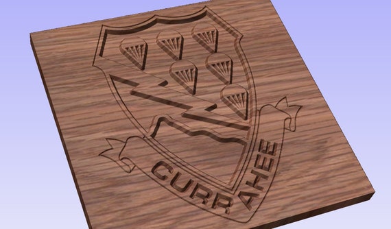 US Army Unit Crest 506th Infantry Regiment Vector Files, Dxf Eps