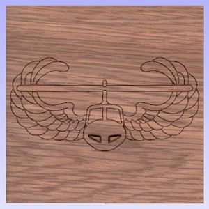 US Army Air Assault Badge Vector Files, Dxf Eps Svg Ai Crv - Etsy
