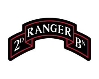 US Army 2nd Ranger Battalion Patch Vector Files, dxf eps svg ai crv
