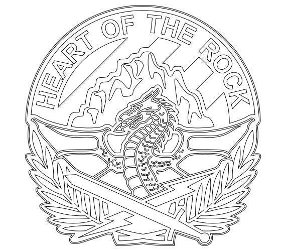 Us Army 3rd Infantry Division Patch Vector Files Dxf Eps Svg 1st