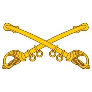 US Army Cavalry Branch Insignia Vector Files, dxf eps svg ai crv
