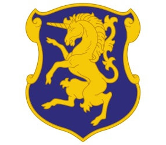 US Army 6th Cavalry Regiment Unit Crest Vector Files Dxf Eps Etsy