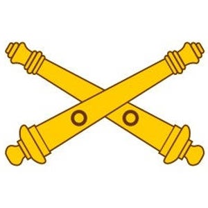 US Army Field Artillery Branch Insignia Vector Files, dxf eps svg ai crv