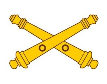 US Army Field Artillery Branch Insignia Vector Files, dxf eps svg ai crv
