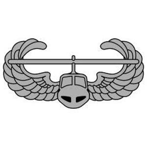 US Army Air Assault Badge Vector Files, dxf eps svg ai crv