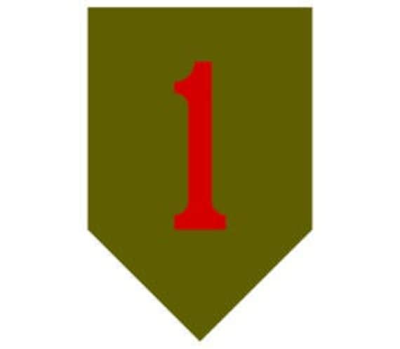 1st Infantry Division Patch