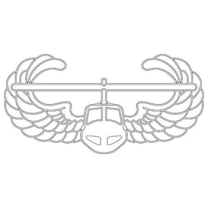US Army Air Assault Badge Vector Files, Dxf Eps Svg Ai Crv - Etsy