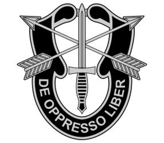 US Army Special Forces Unit Crest Vector Files Dxf Eps Svg Ai - Etsy