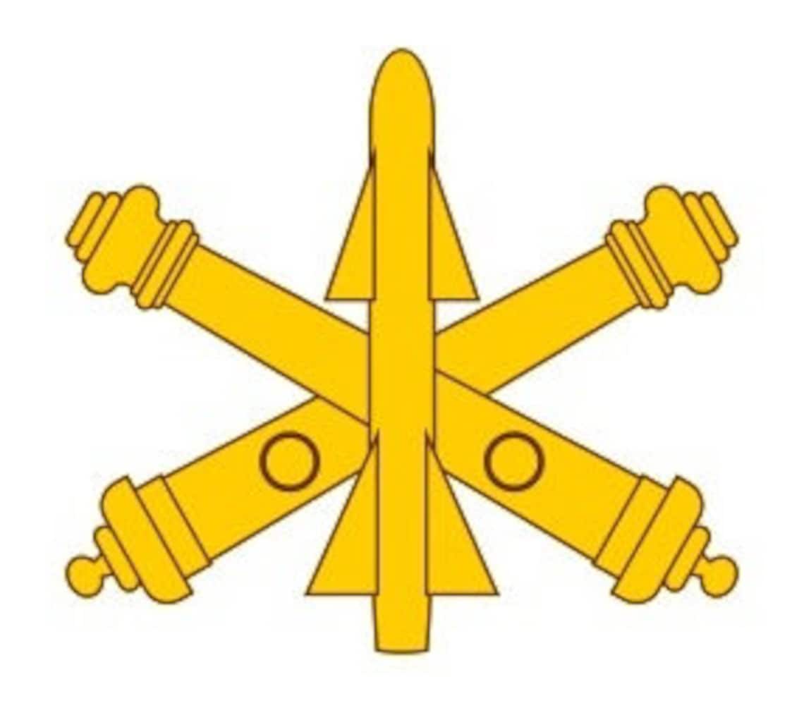 US Army Air Defense Artillery Branch Insignia Vector Files Etsy