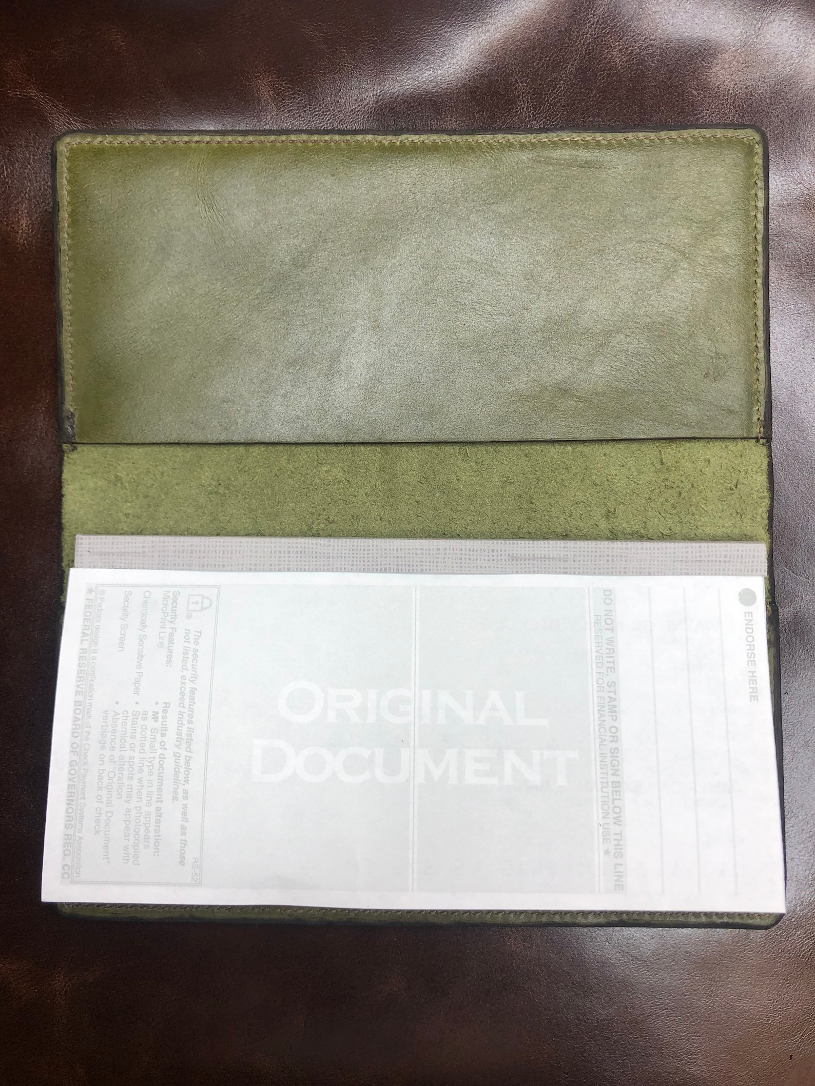 Checkbook Cover Check Book Cover Leather Check Book Check Etsy