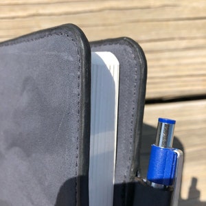 Voll Fokus Planer Cover, Lederhülle Voll Fokus Planer, Voll Fokus Planer Personalisiertes Cover für Businessplaner Bild 4