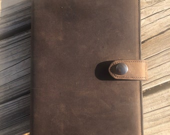 Personalized Leather Journal Refillable Journal Travel Notebook Included Bible Journal Refillable Leather Notebook Gifts for Him or Her