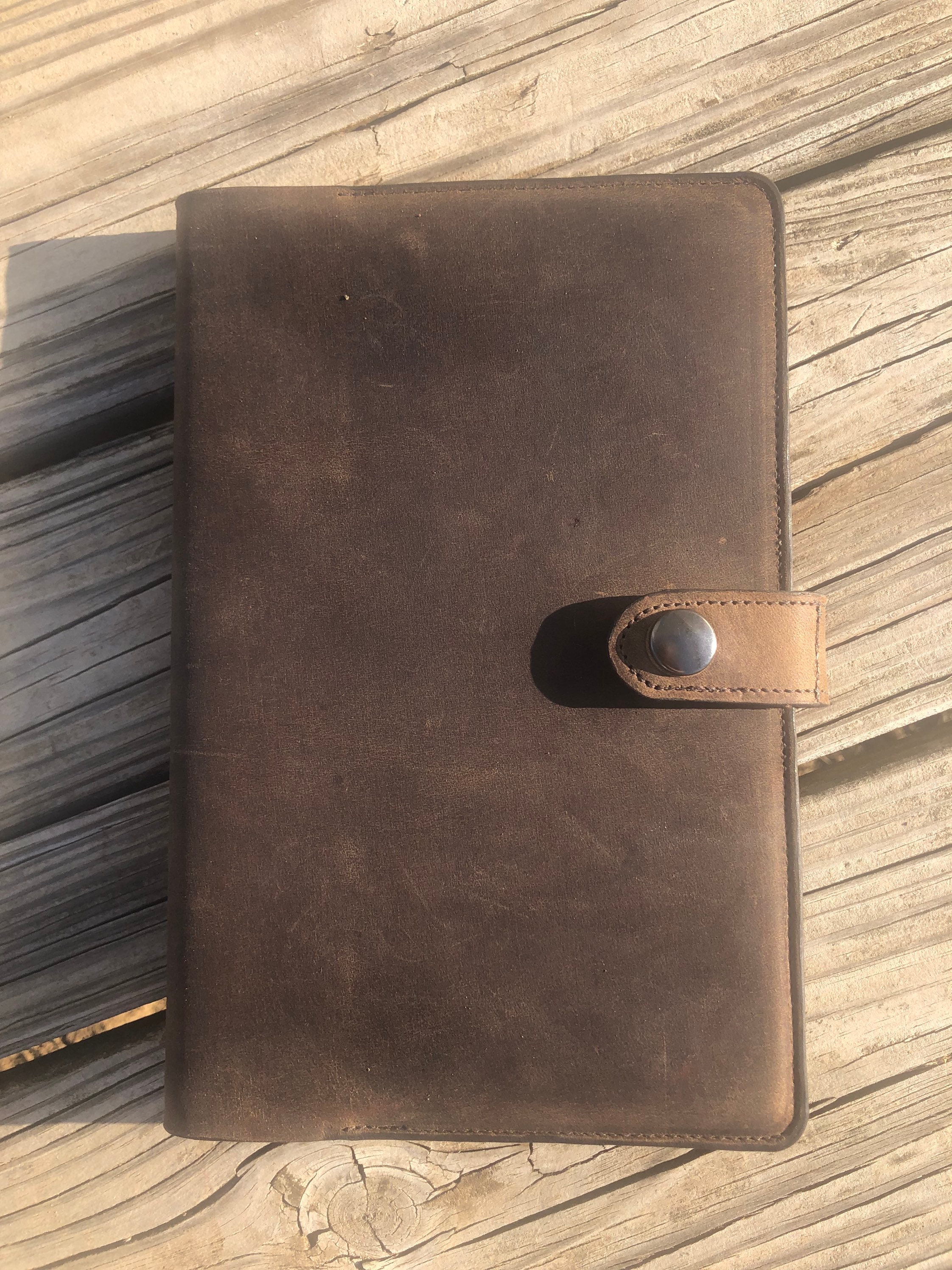 Personalized Leather Journal Refillable Journal Travel Notebook Included Bible Journal Refillable Leather Notebook Gifts for Him or Her