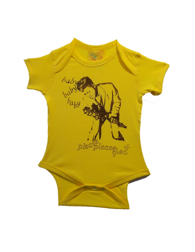 James Brown baby clothes bodysuit Rocker baby shower gift infant unisex children clothing image 1