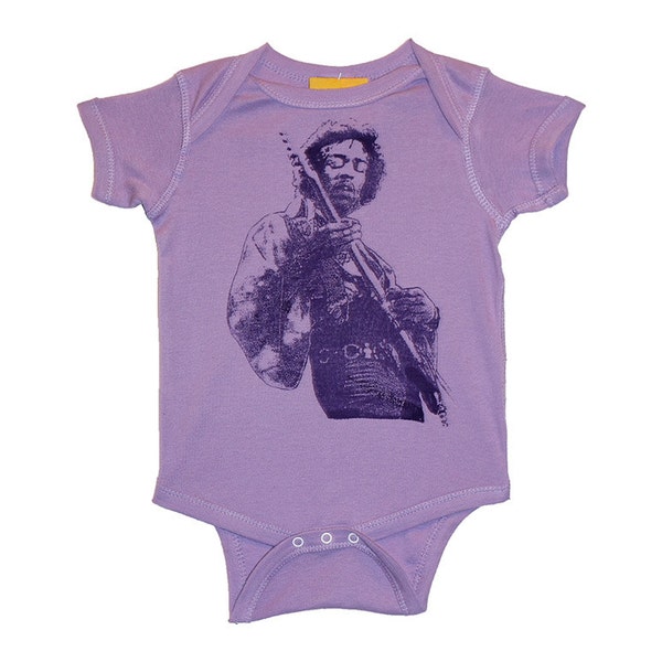 Jimmy Hendrix bodysuit Rocker baby shower gift infant unisex children clothing