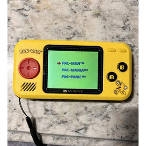 MyArcade Pac-Man Pocket Player Handheld Game Console 3... Travel Portable