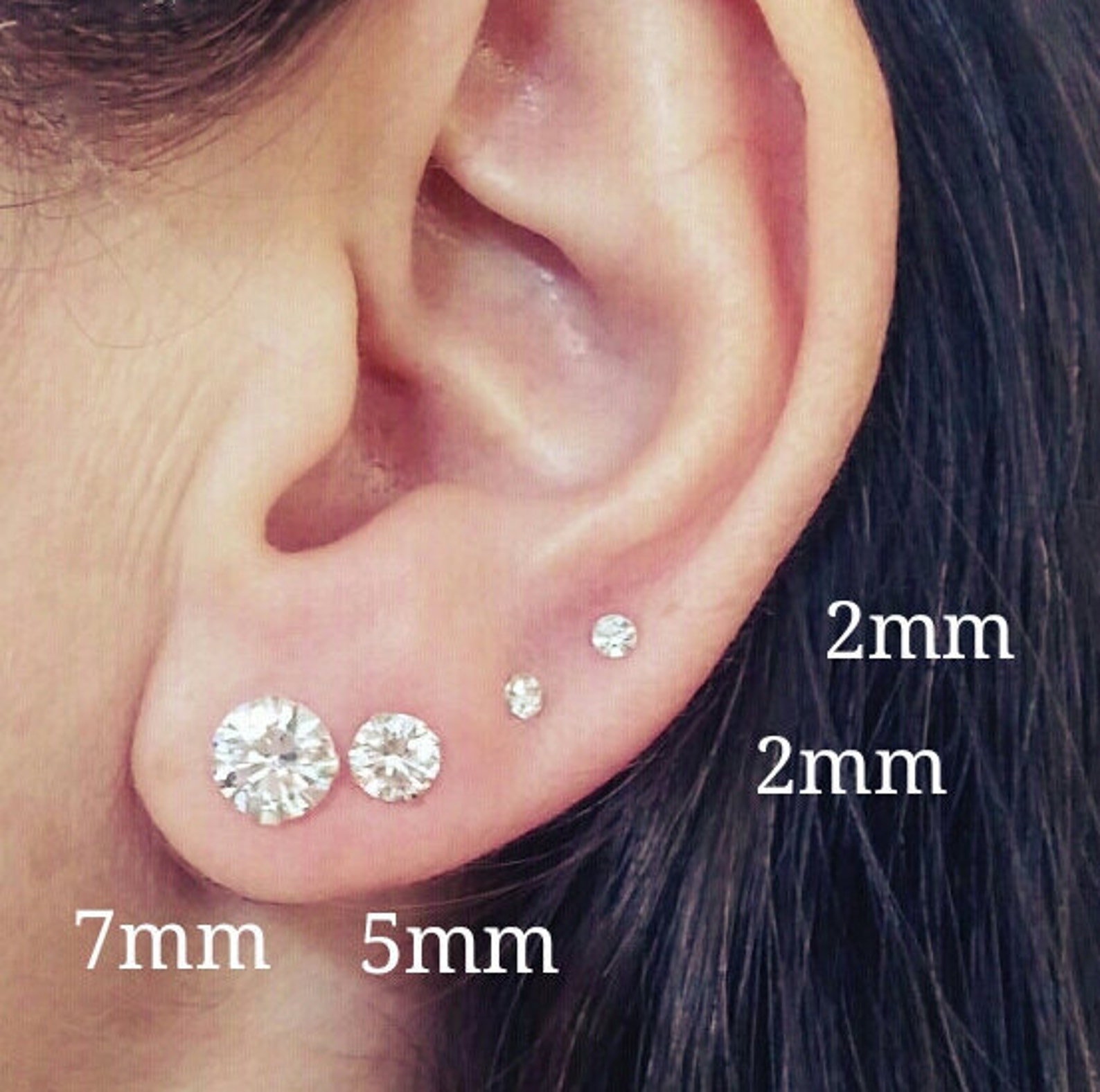 Earring Studs Unisex Earrings Studs Earring Stud Men Etsy