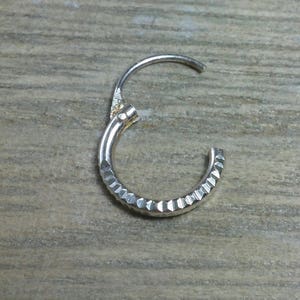 Hoop earrings, Sterling silver hoop, Small hoops, Silver hoops, Tiny hoops, Small silver hoops, Gold cartilage hoop, Delicate hoops, Hoops image 4