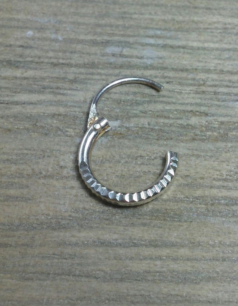 Hoop earrings, Sterling silver hoop, Small hoops, Silver hoops, Tiny hoops, Small silver hoops, Gold cartilage hoop, Delicate hoops, Hoops image 4