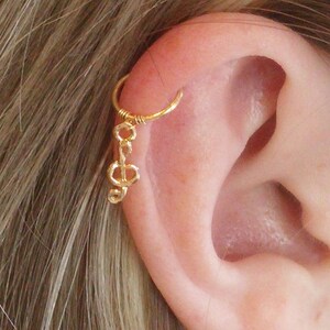 Cartilage earring, Cartilage hoop, Cartilage piercing, Clef cartilage, Cartilage ring, Cartilage, clef earring, clef hoop ring, hoop