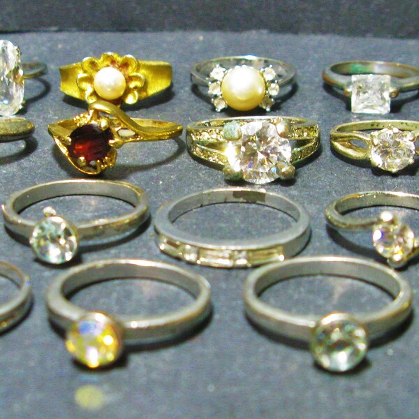 Costume Rings Lot Etsy