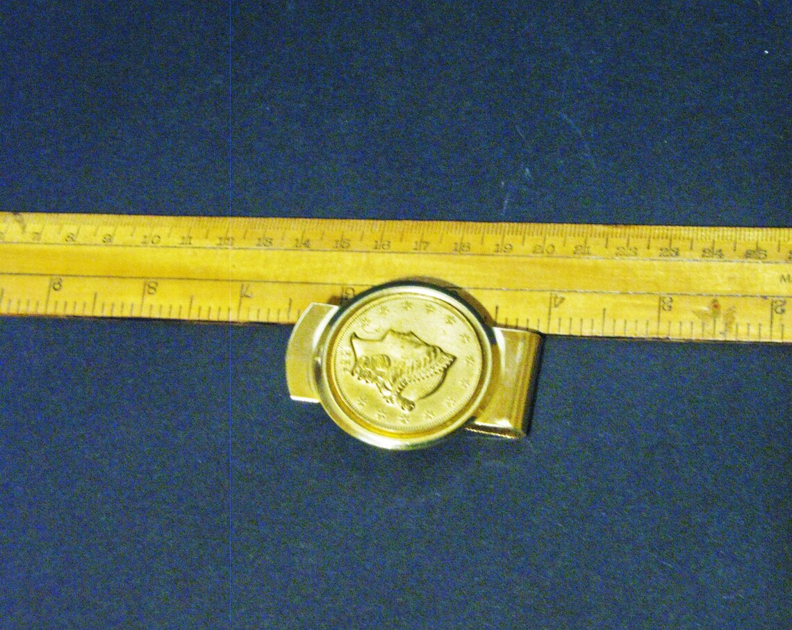 1854 gold 5$ moneyclip 1854 gold 5$ moneyclip