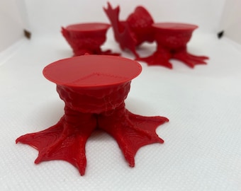 Set of 4 canvas stands for- Acrylic Paint Pouring  Varnishing or Epoxy -Feeling Ducky