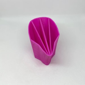Split Cup Acrylic Paint Pouring / Fluid Art Tool * Tree Ring Pouring tool