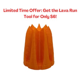 Strumento Lava Run per versare vernice acrilica / Strumento per arte fluida in regalo