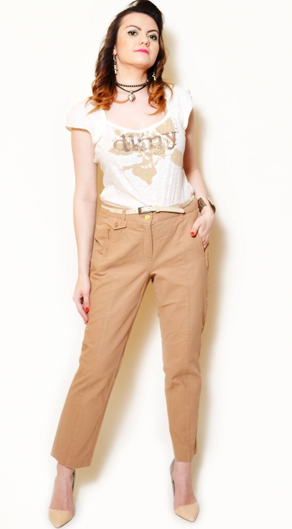 camel cigarette trousers