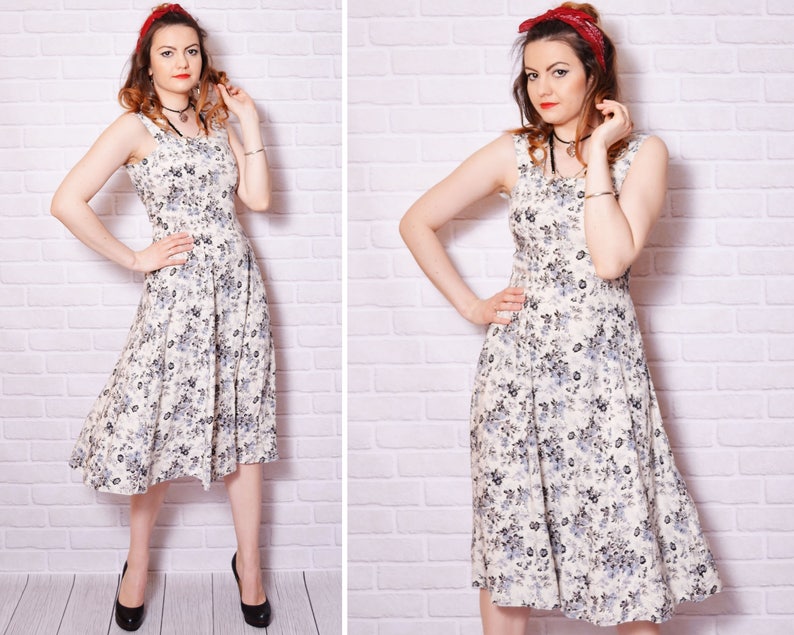 flower print sundress