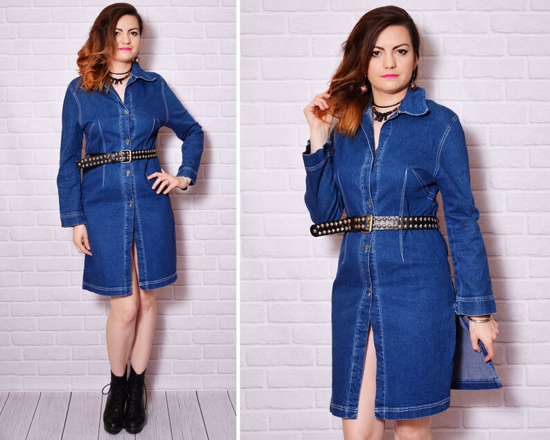 with jean dresses