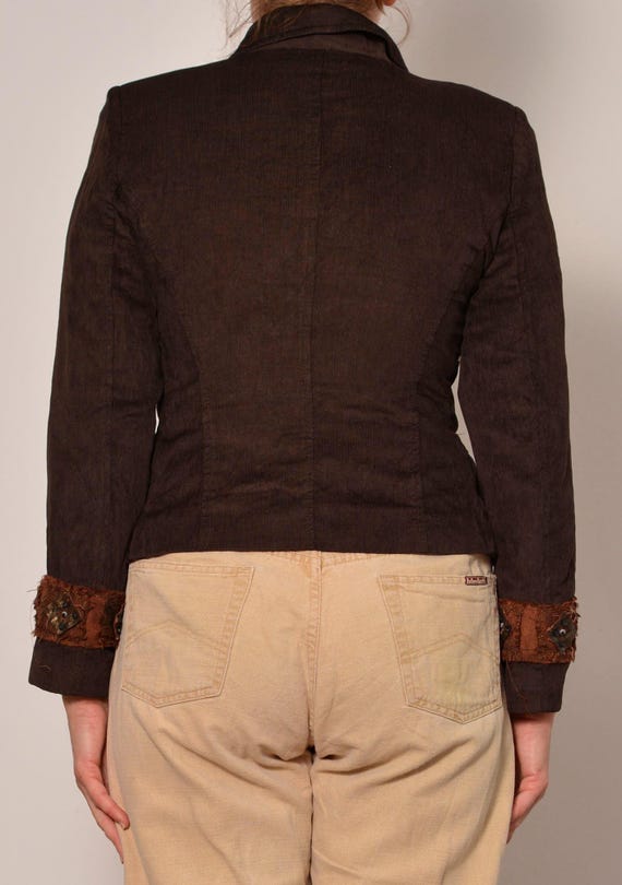 Clearance Vintage 00s Bohemian Patchwork Sequin C… - image 7