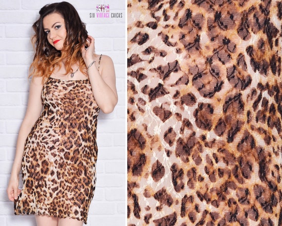 Floral Cheetah Dress