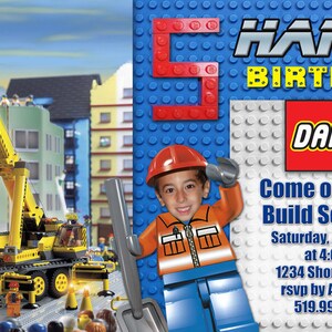 Lego Birthday,  5x7