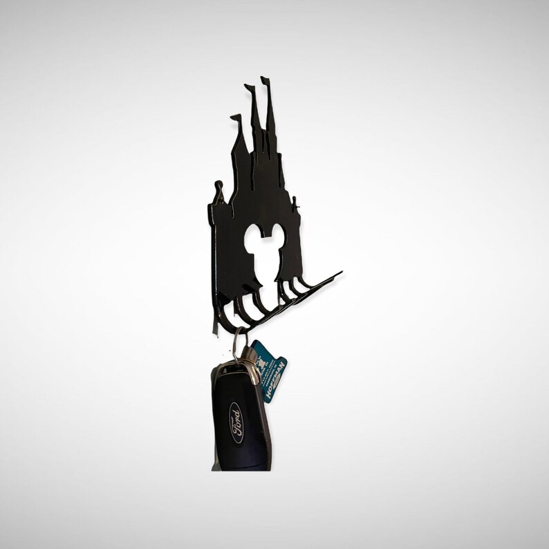 Disney Castle Key Holder Wall Mount Style Etsy