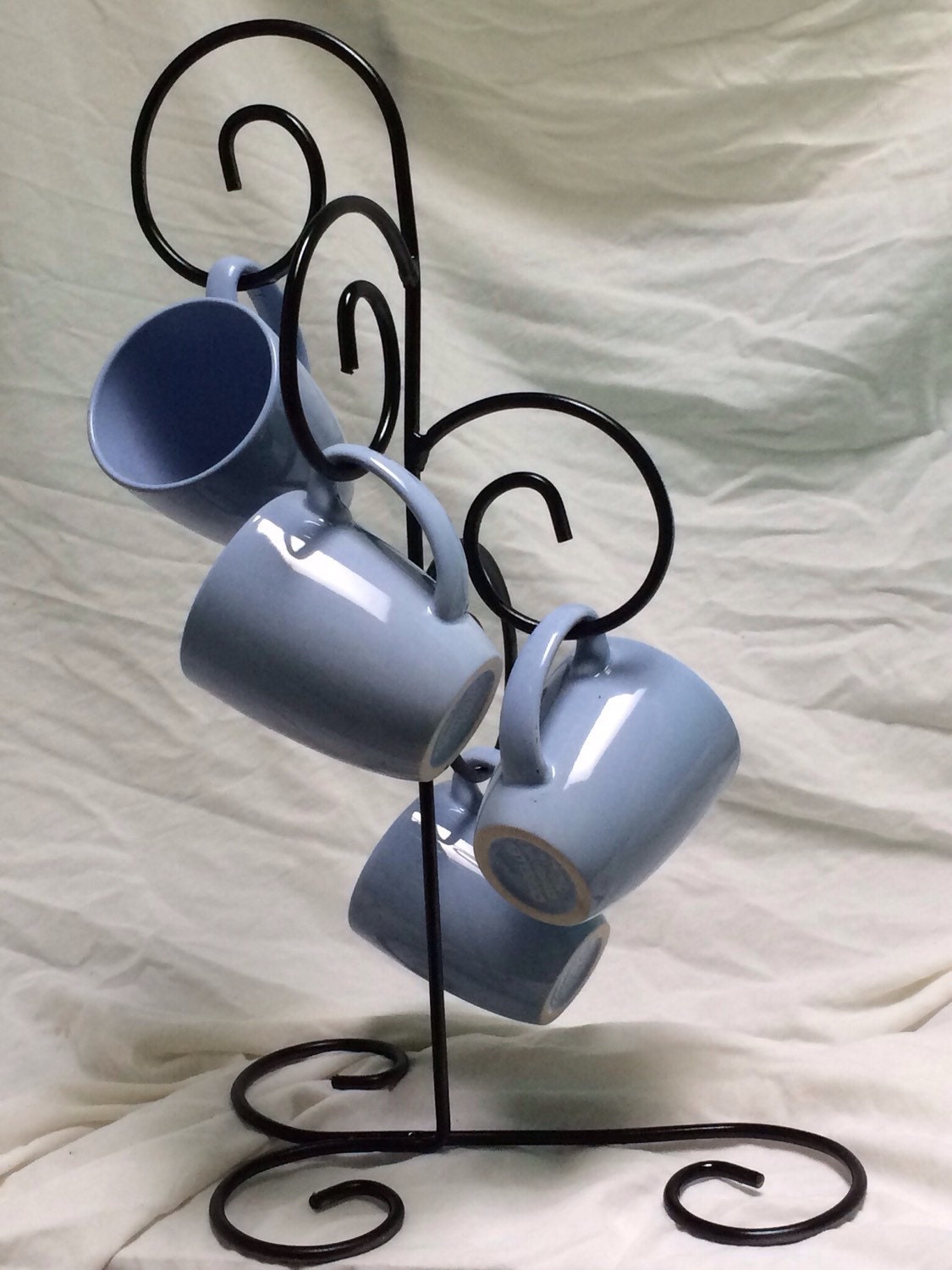 Handmade Coffee Mug Stand 4 Cups Etsy