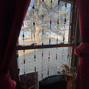 Unique Handmade Beaded Curtain