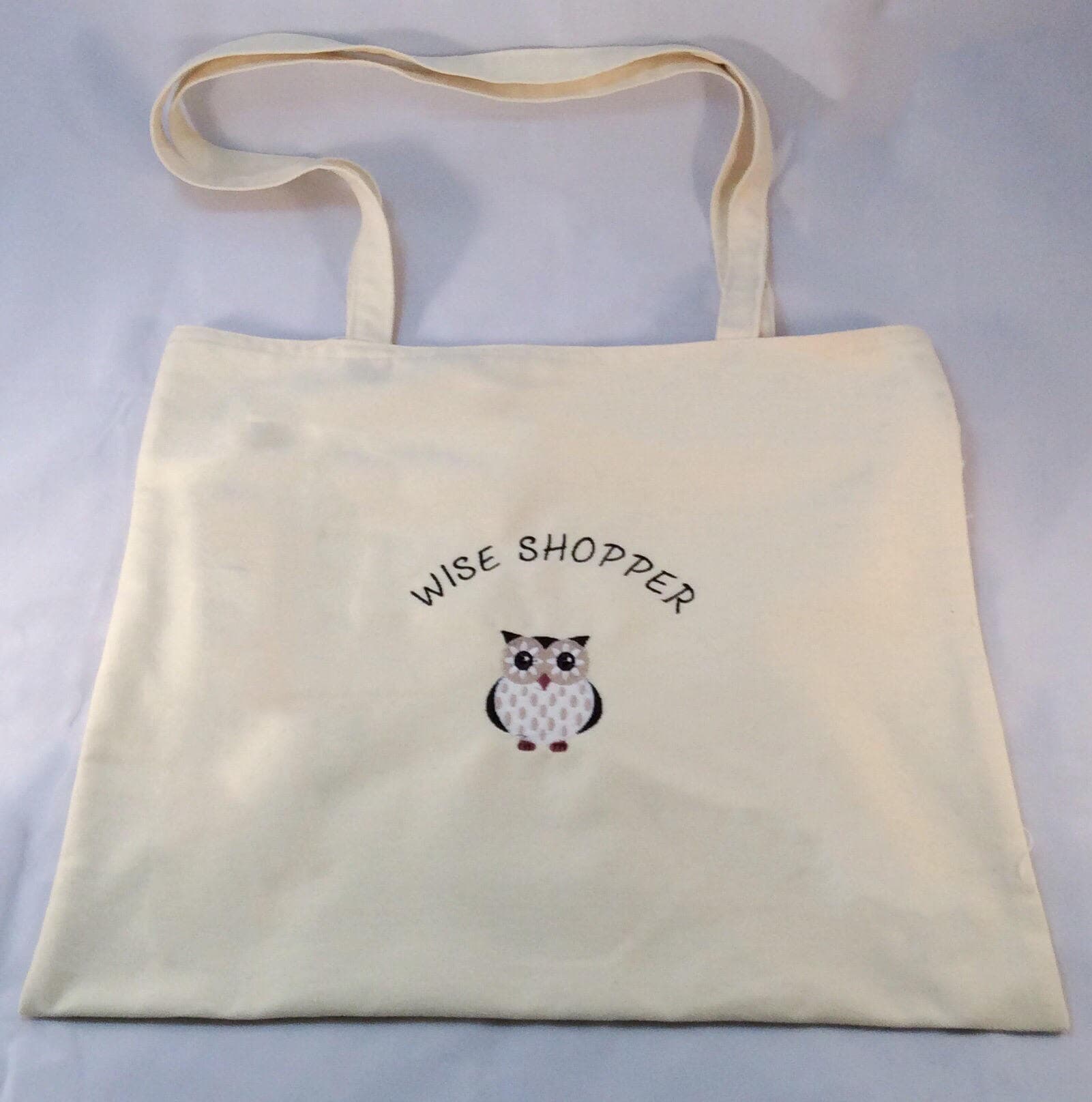 Wise owl shopping / tote bag