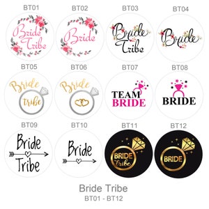 Bride Tribe Lip Balm Gloss in Prosecco or Strawberry Flavour, Hen Do Favour, Bridal Party Gifts, Hen Party Favours, Wedding Favours image 4