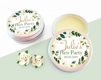 Personalised Hen Party Bridal Shower Favours, Hen Party Gifts, Hen Do Lip Balm, Bridal Party Gifts, Wedding Favour Ideas, Bride to Be Gift